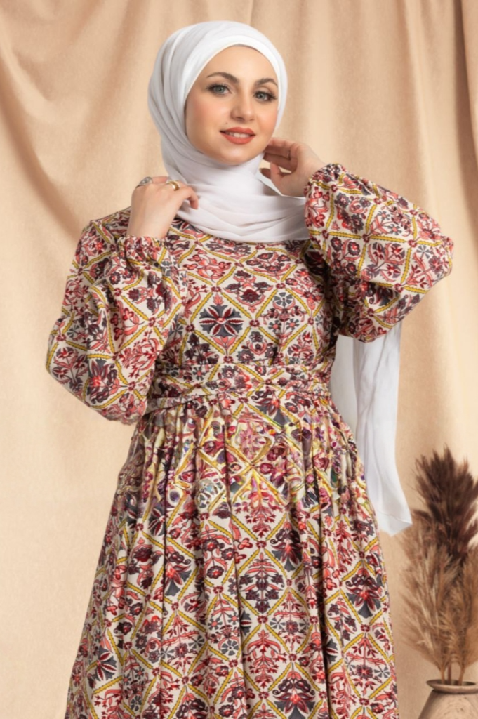 Printed Wrapped Dress