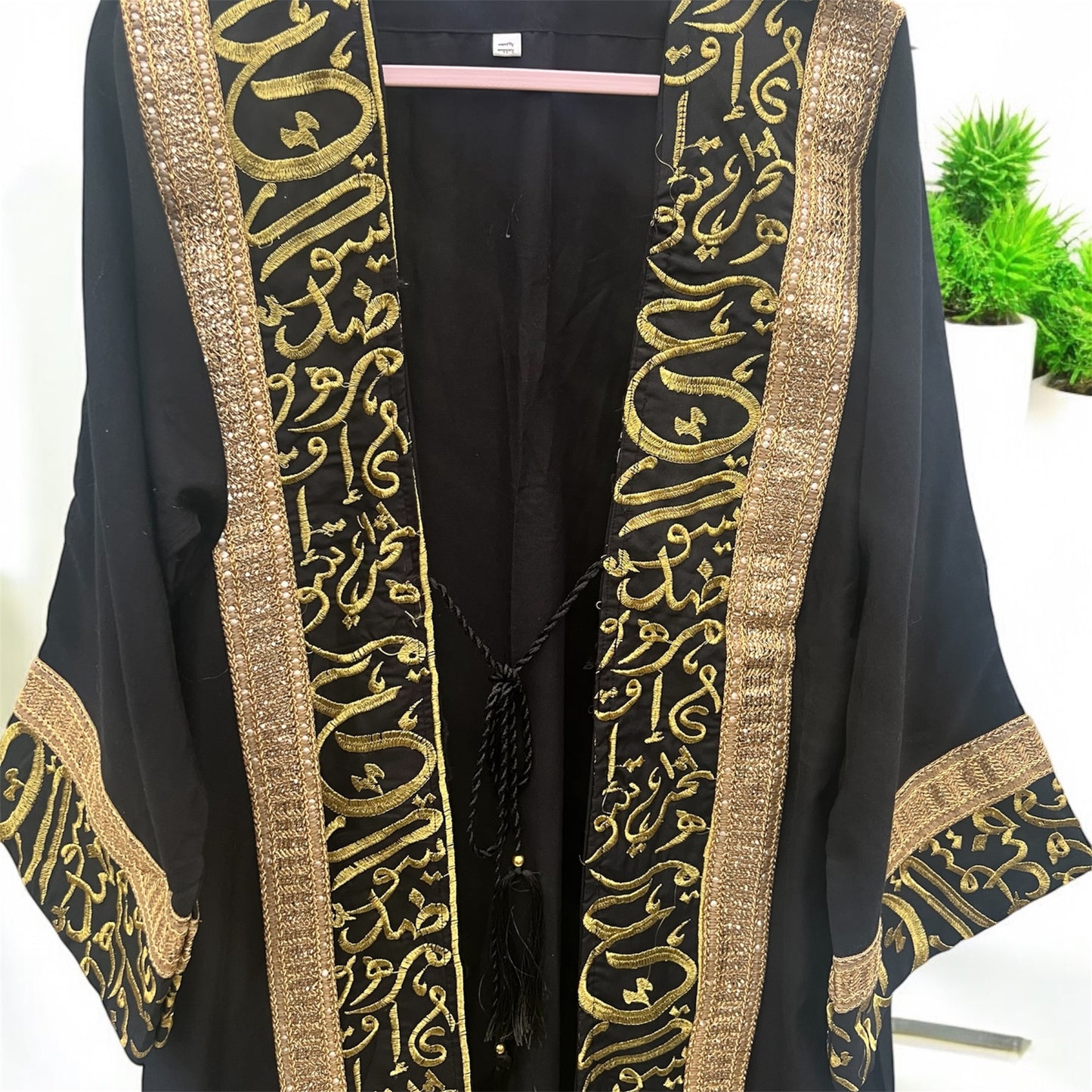 Golden Embroidered Kaftan