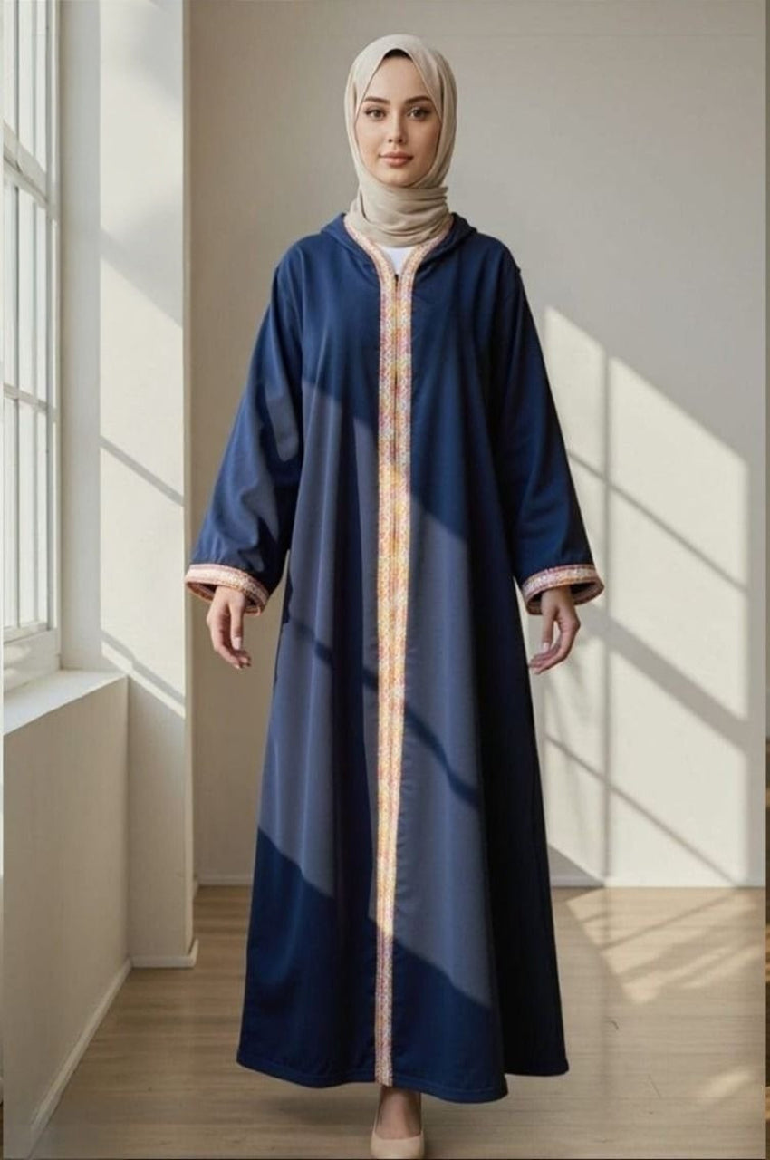 Abaya With Hood (6 Colors)