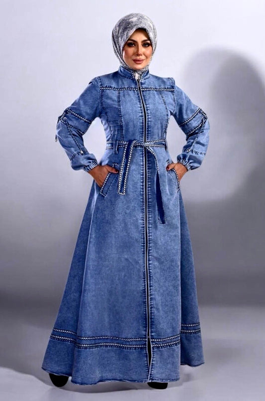 Jeans Dress With Pockets