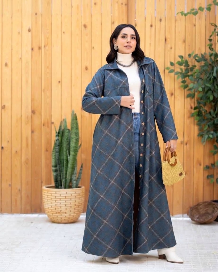 Checkered Elegant Dress-Design 2