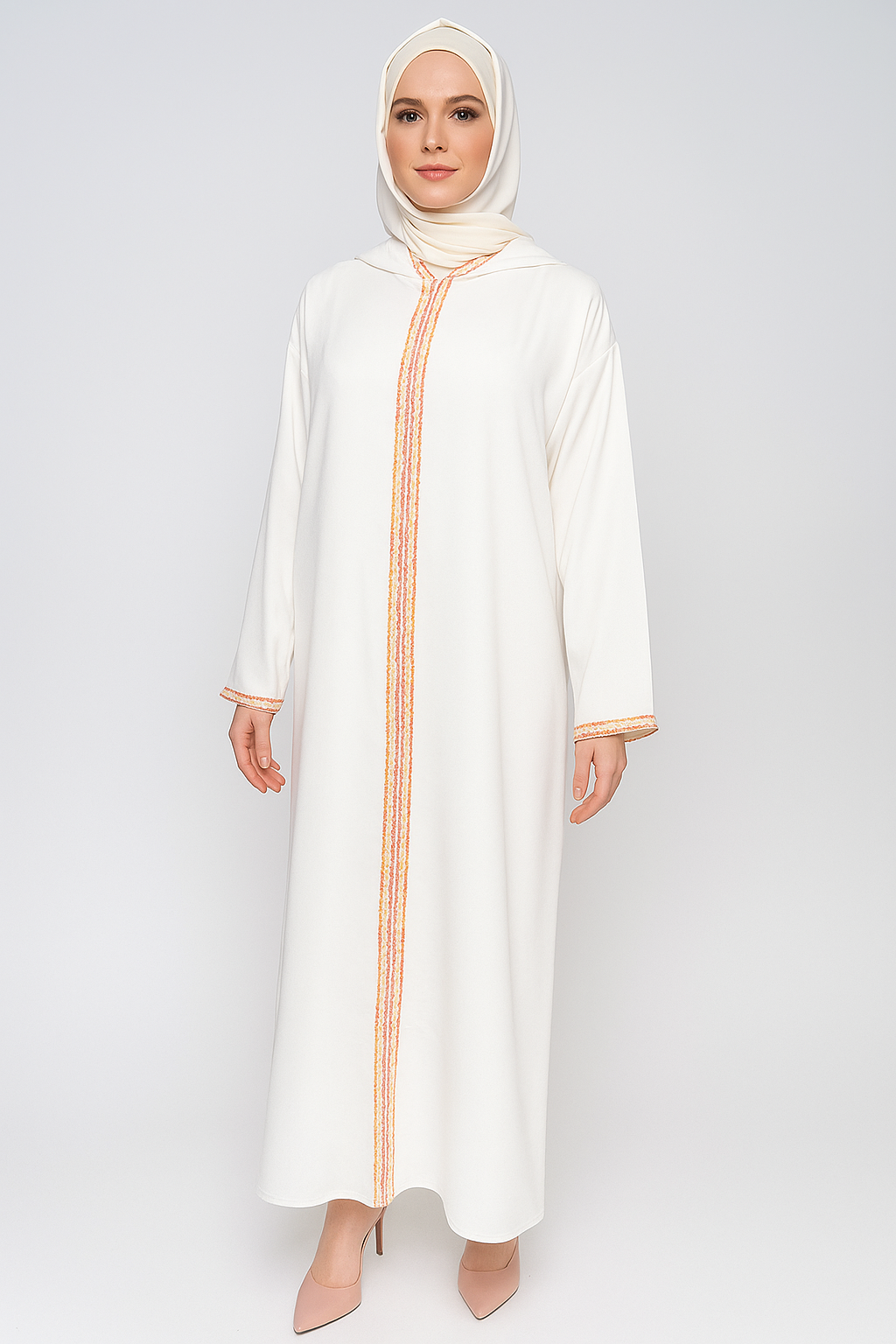 Abaya With Hood (6 Colors)