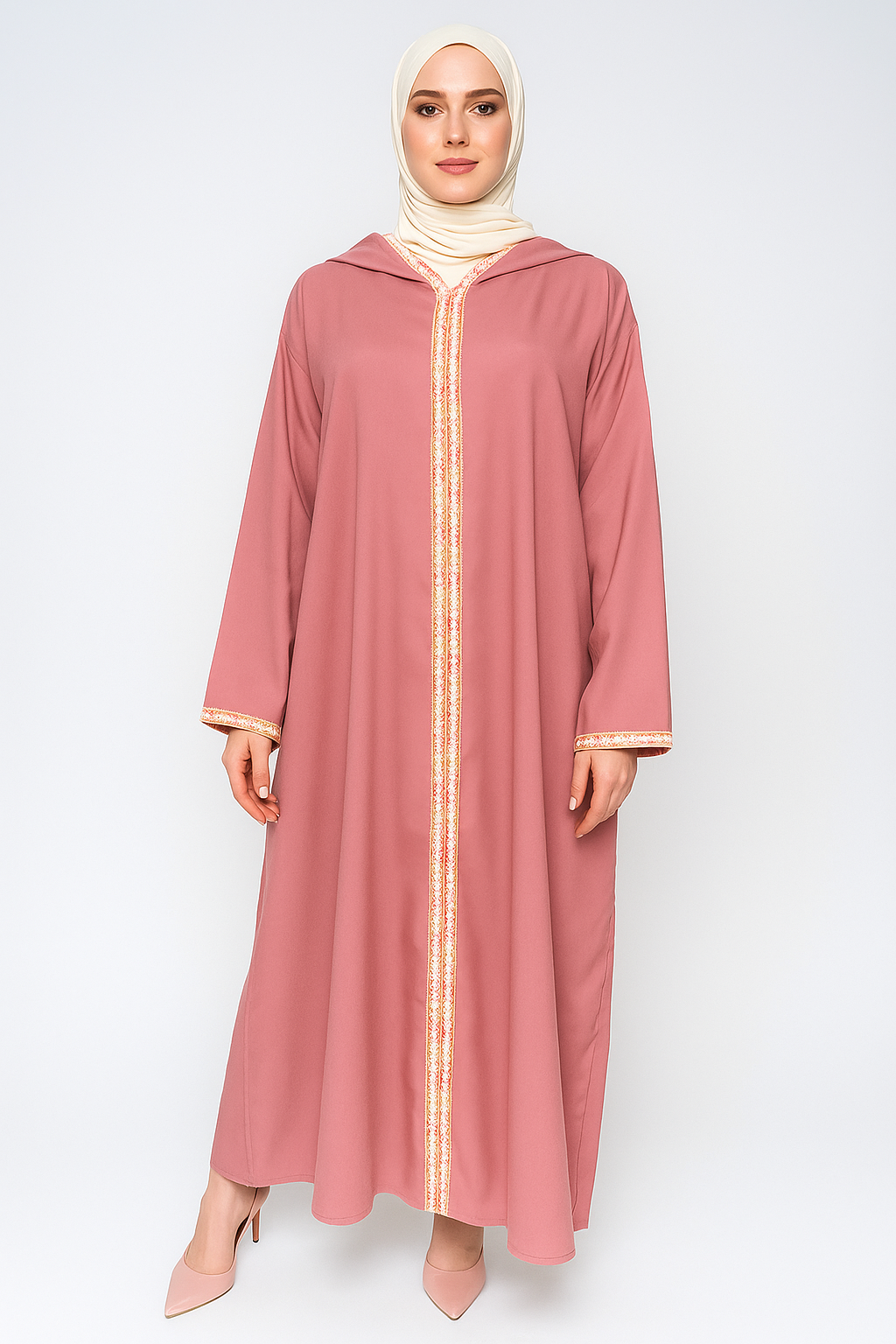 Abaya With Hood (6 Colors)