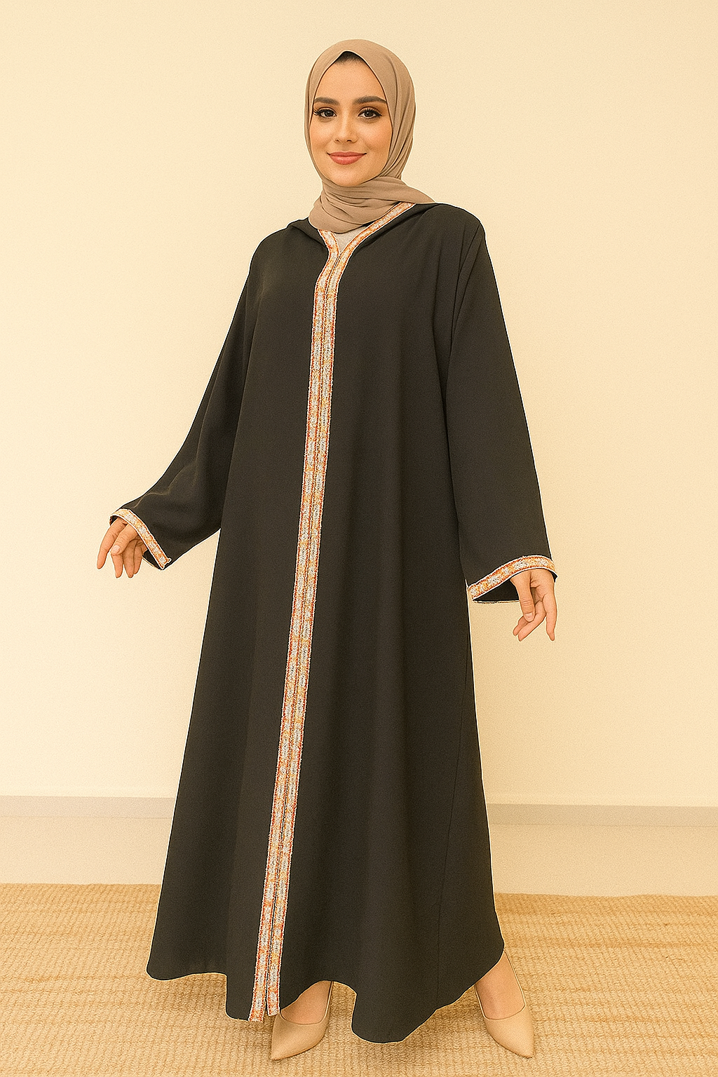 Abaya With Hood (6 Colors)