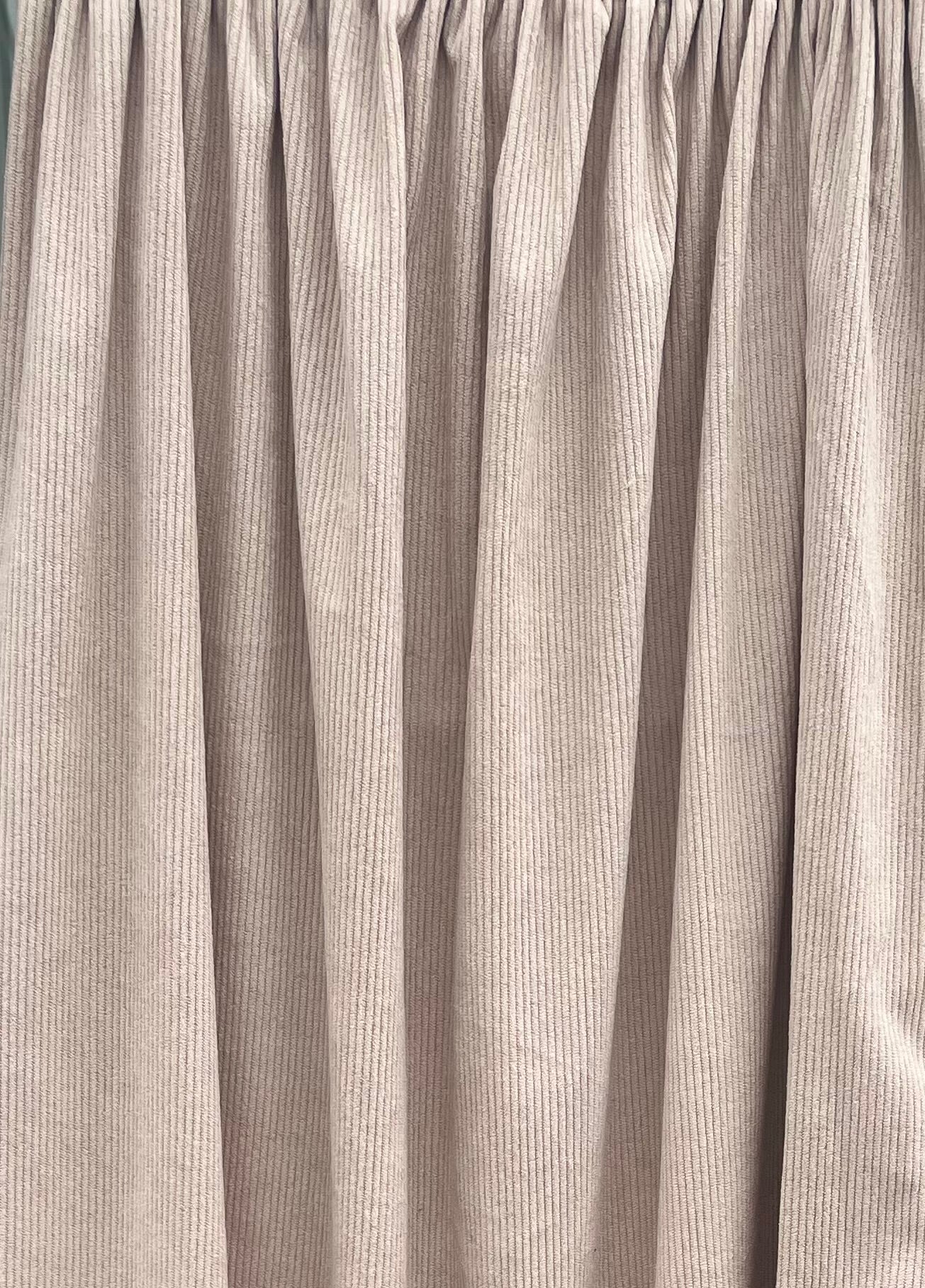 Winter Rib Velvet Skirt(4 colors)