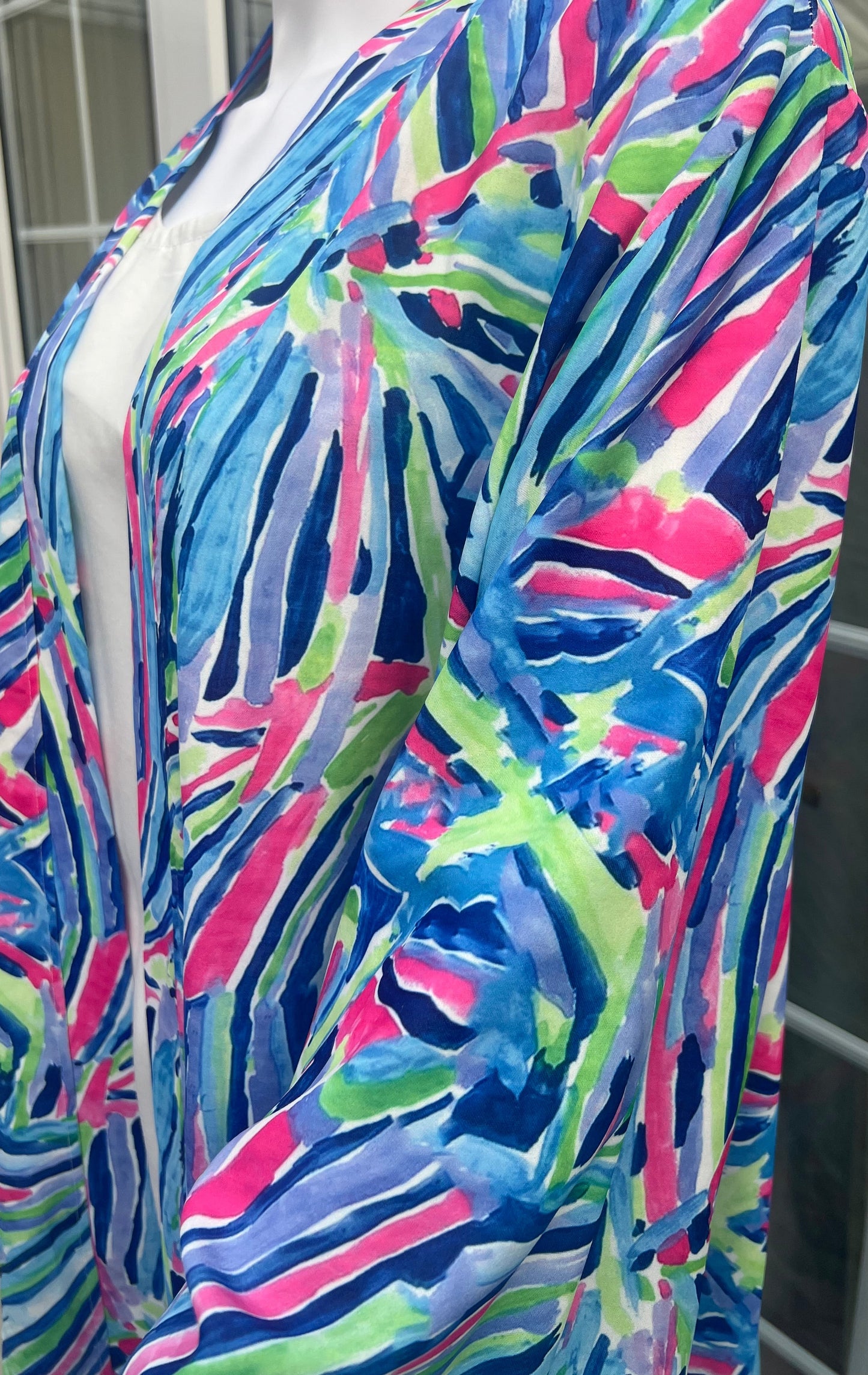 Printed Cardigan