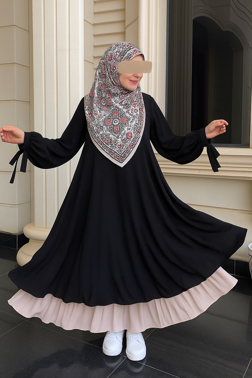Two Pieces Abaya