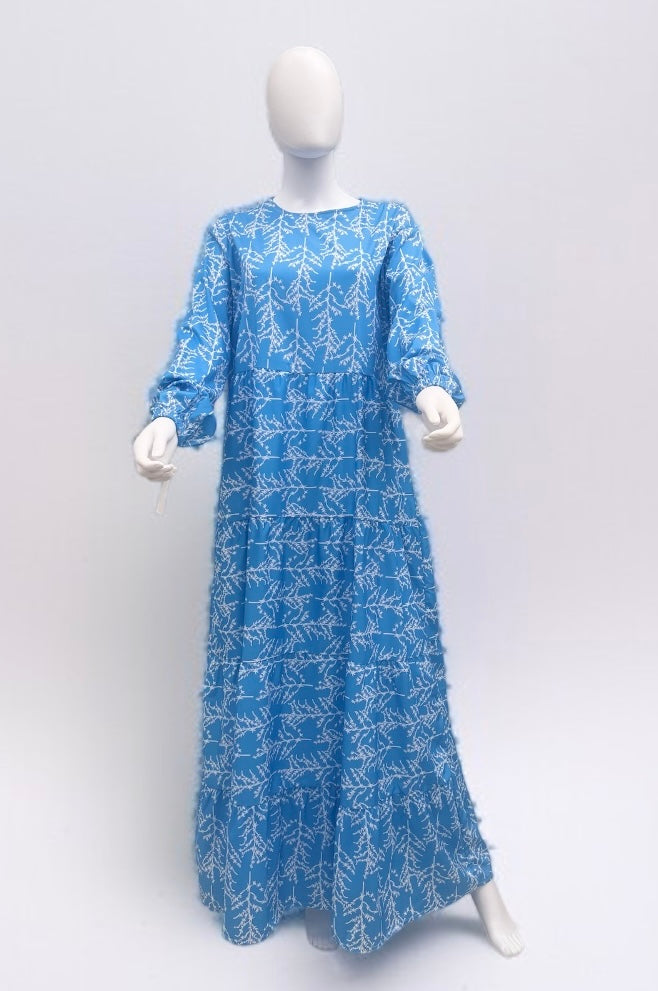 Layered Printed Dress