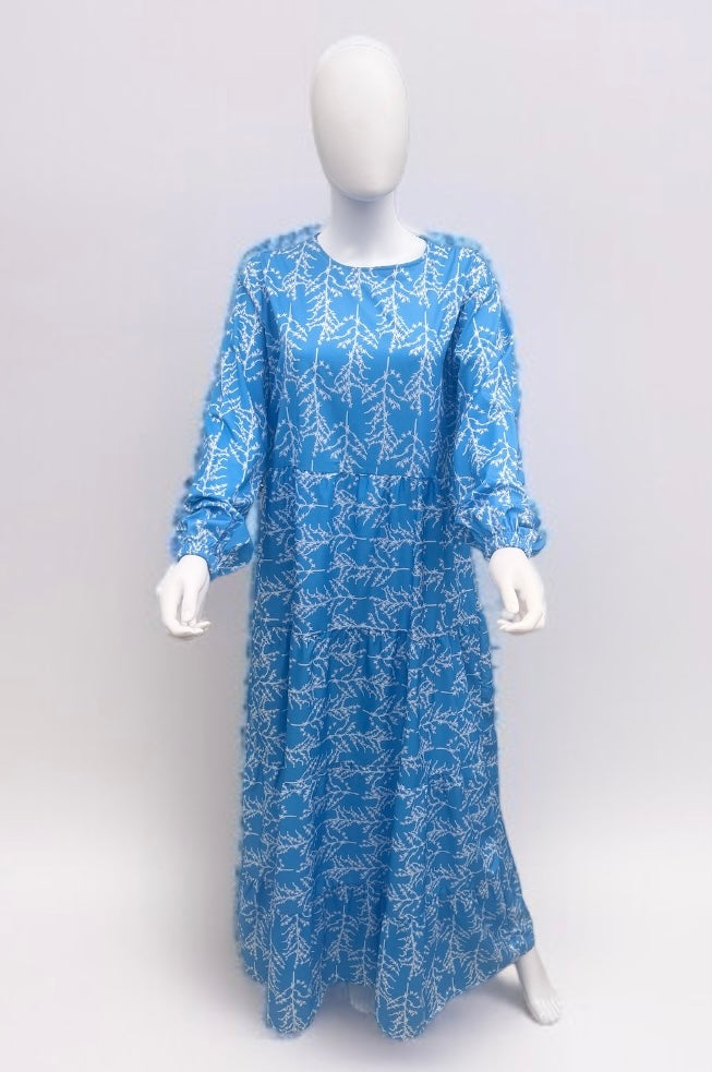 Layered Printed Dress