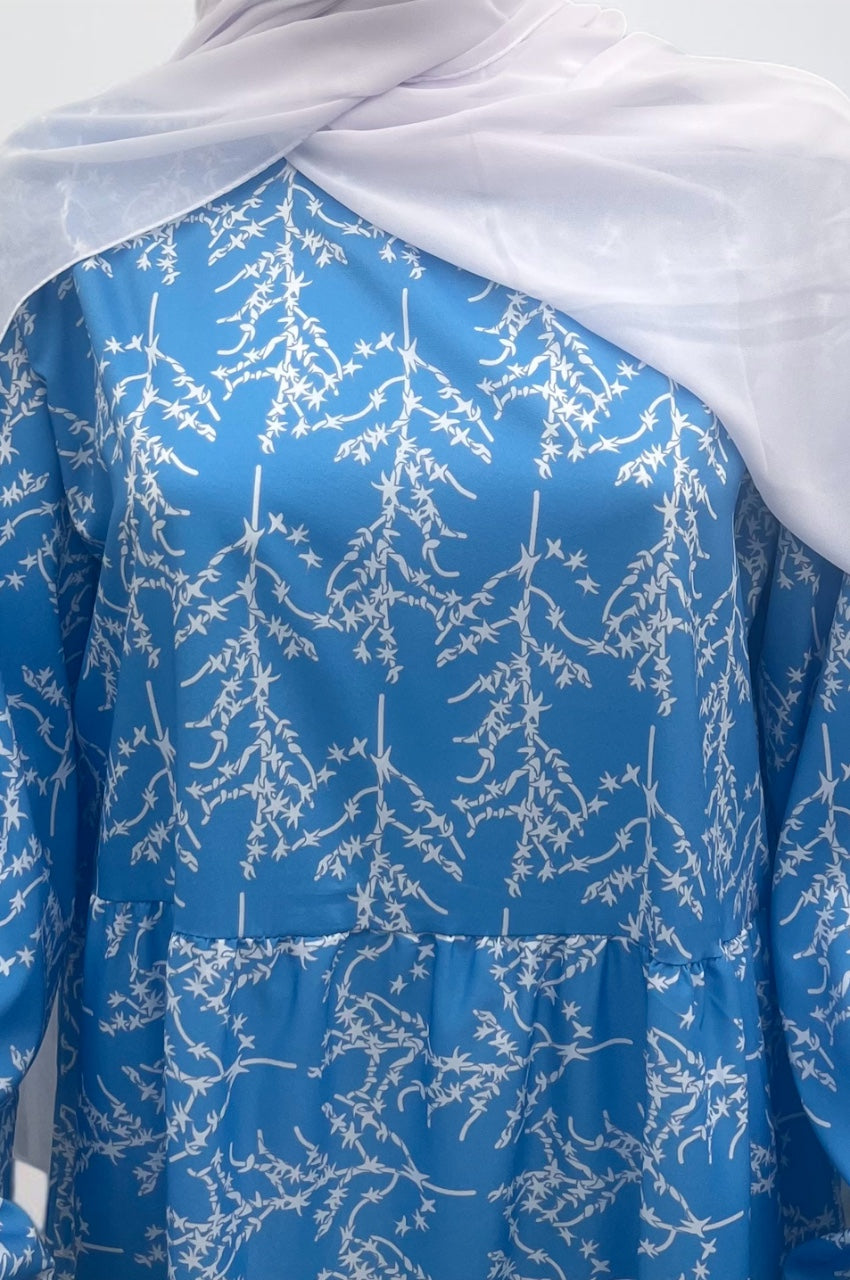 Layered Printed Dress
