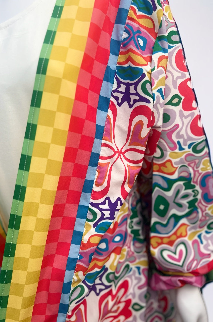 Colored Open Cardigan