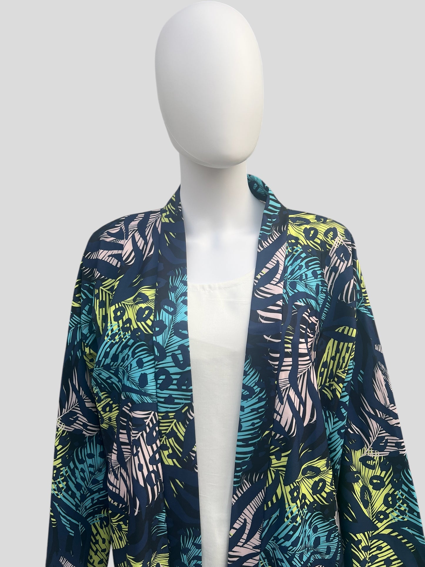 Colorful Printed Cardigan