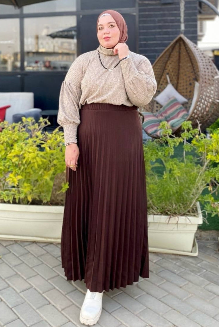 Plus Size Rib Blouse