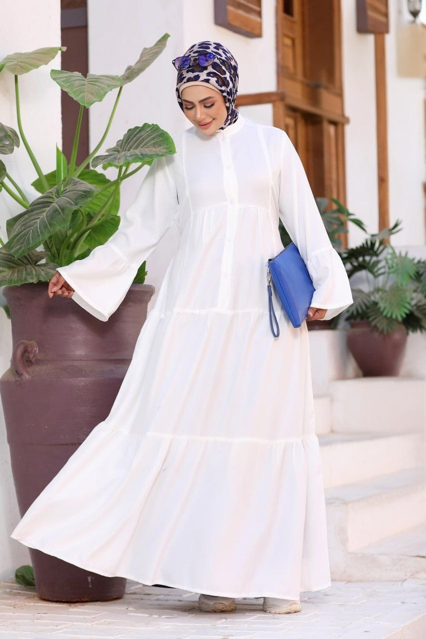 Plain Layered Dress