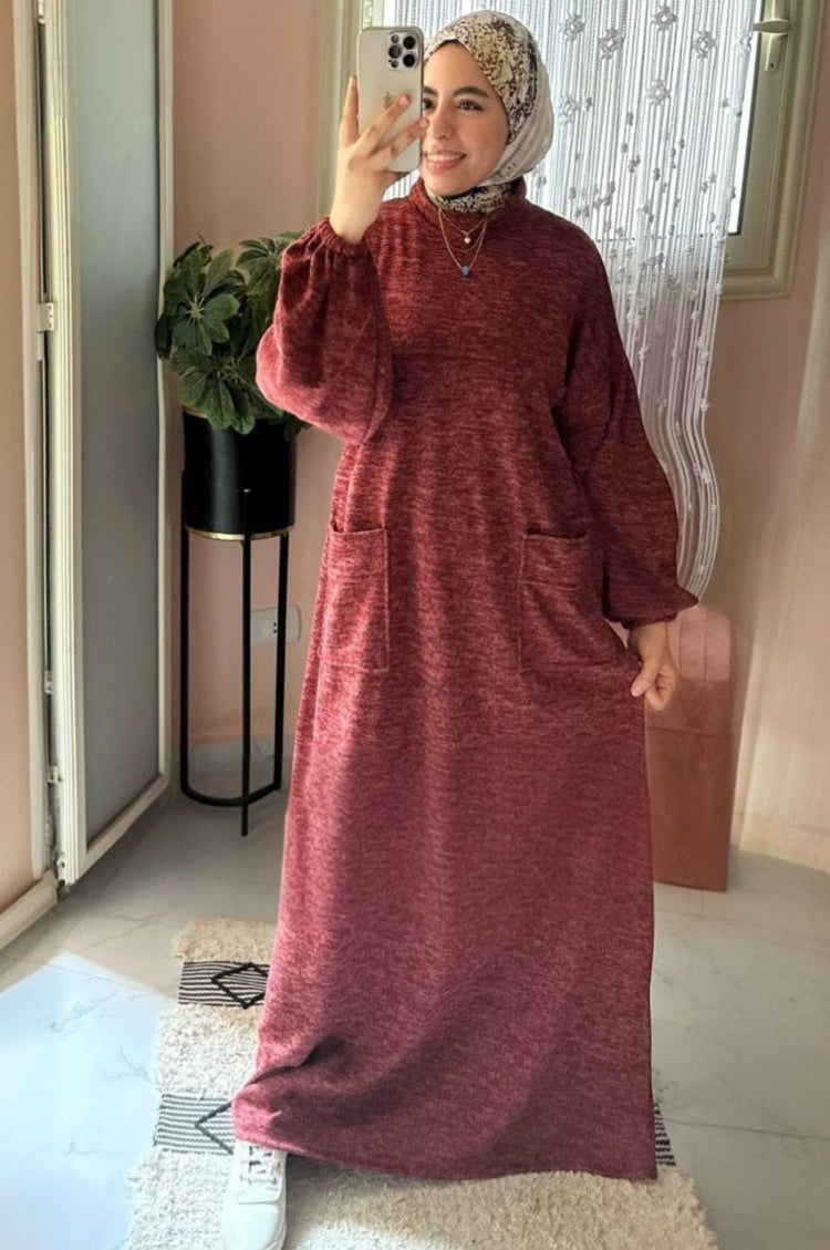 Practical Wool Dress