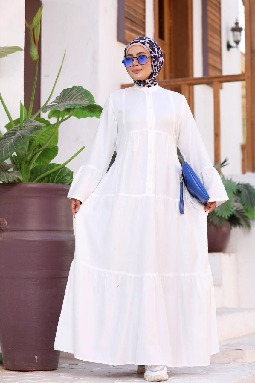 Plain Layered Dress
