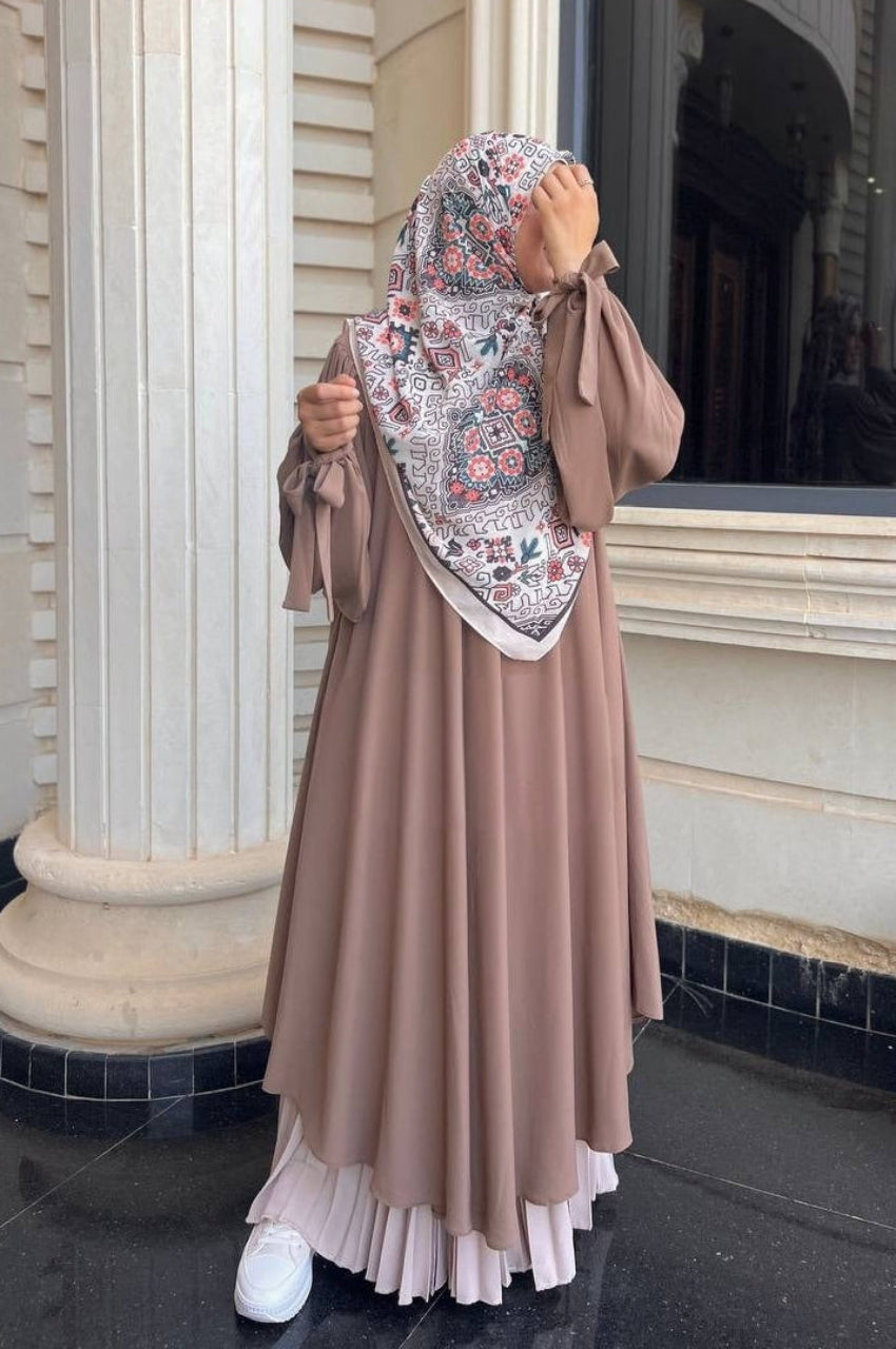 Two Pieces Abaya