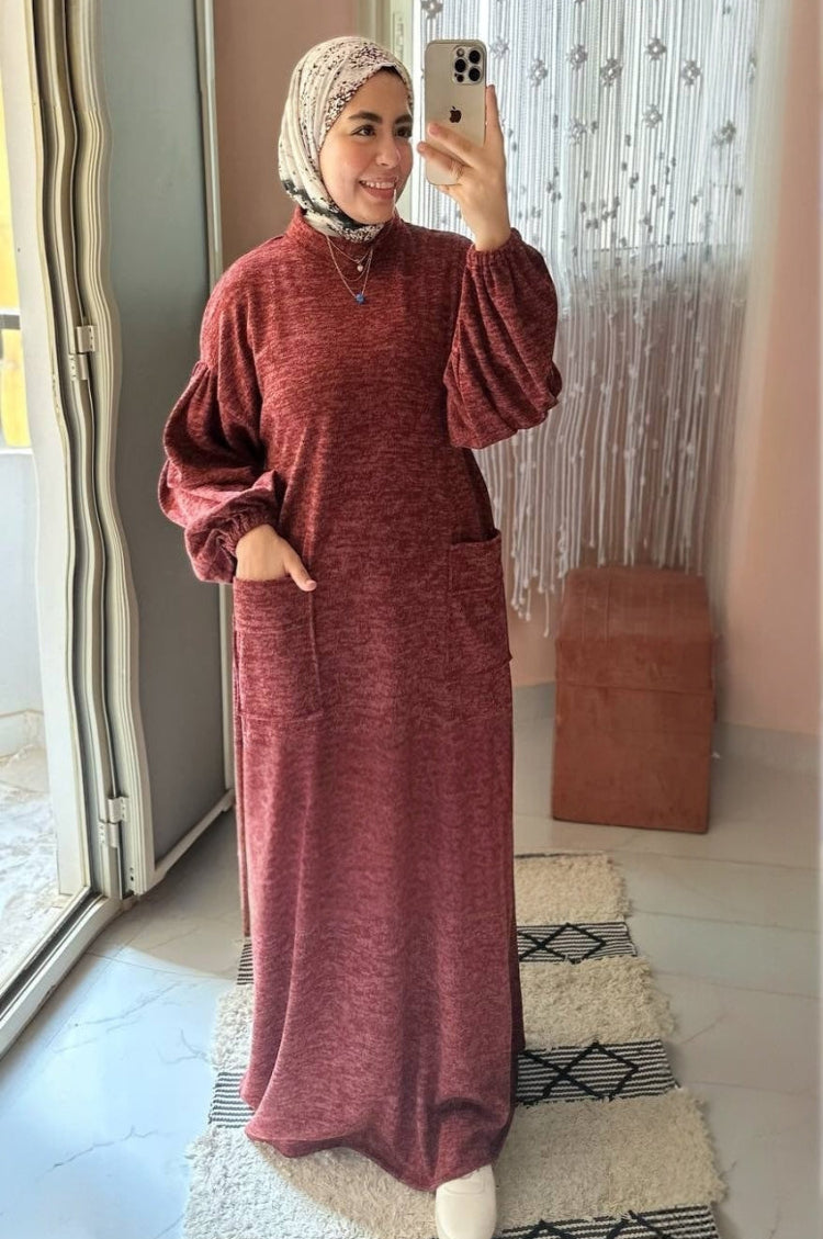 Practical Wool Dress