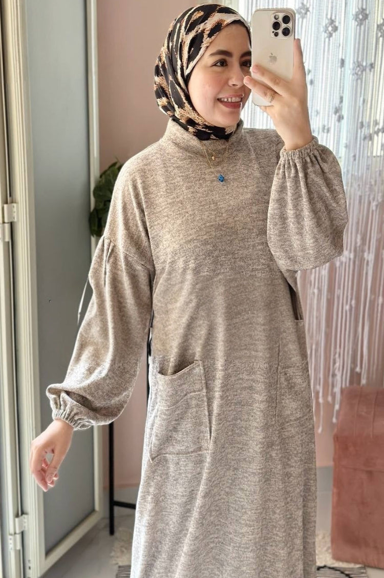 Practical Wool Dress