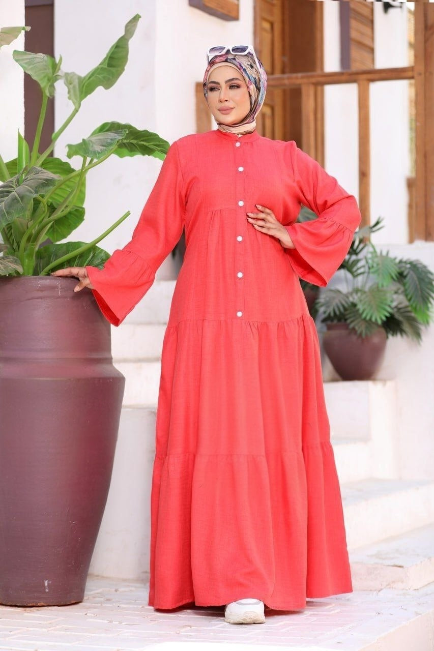 Plain Layered Dress