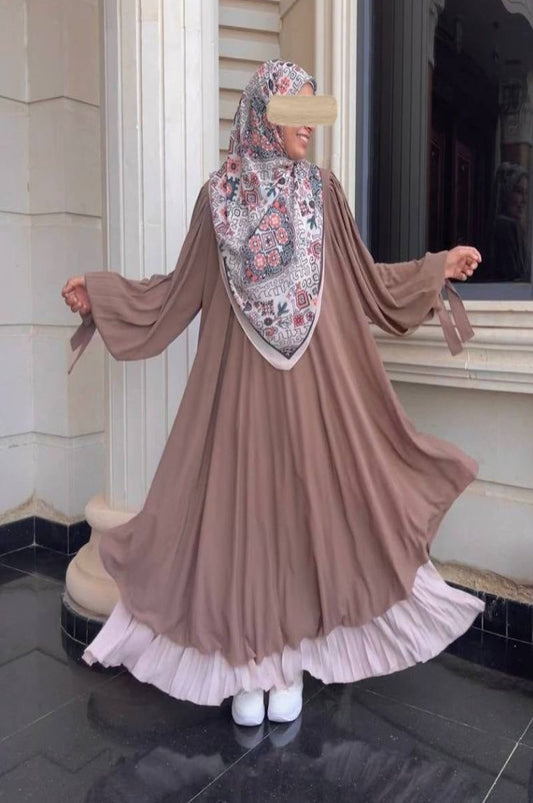 Two Pieces Abaya