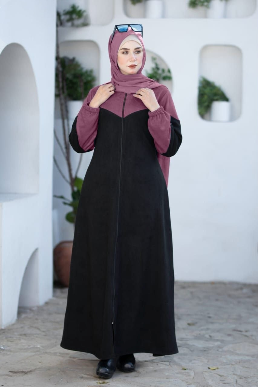 Two Colors Dress/Abaya