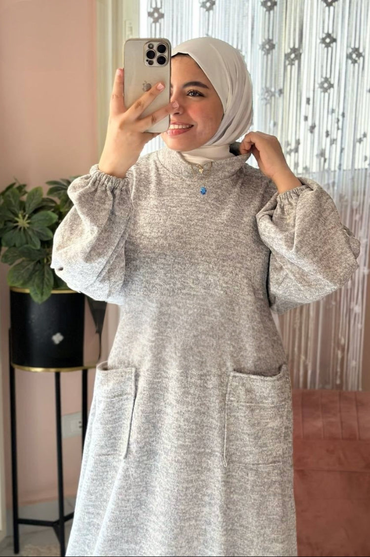 Practical Wool Dress