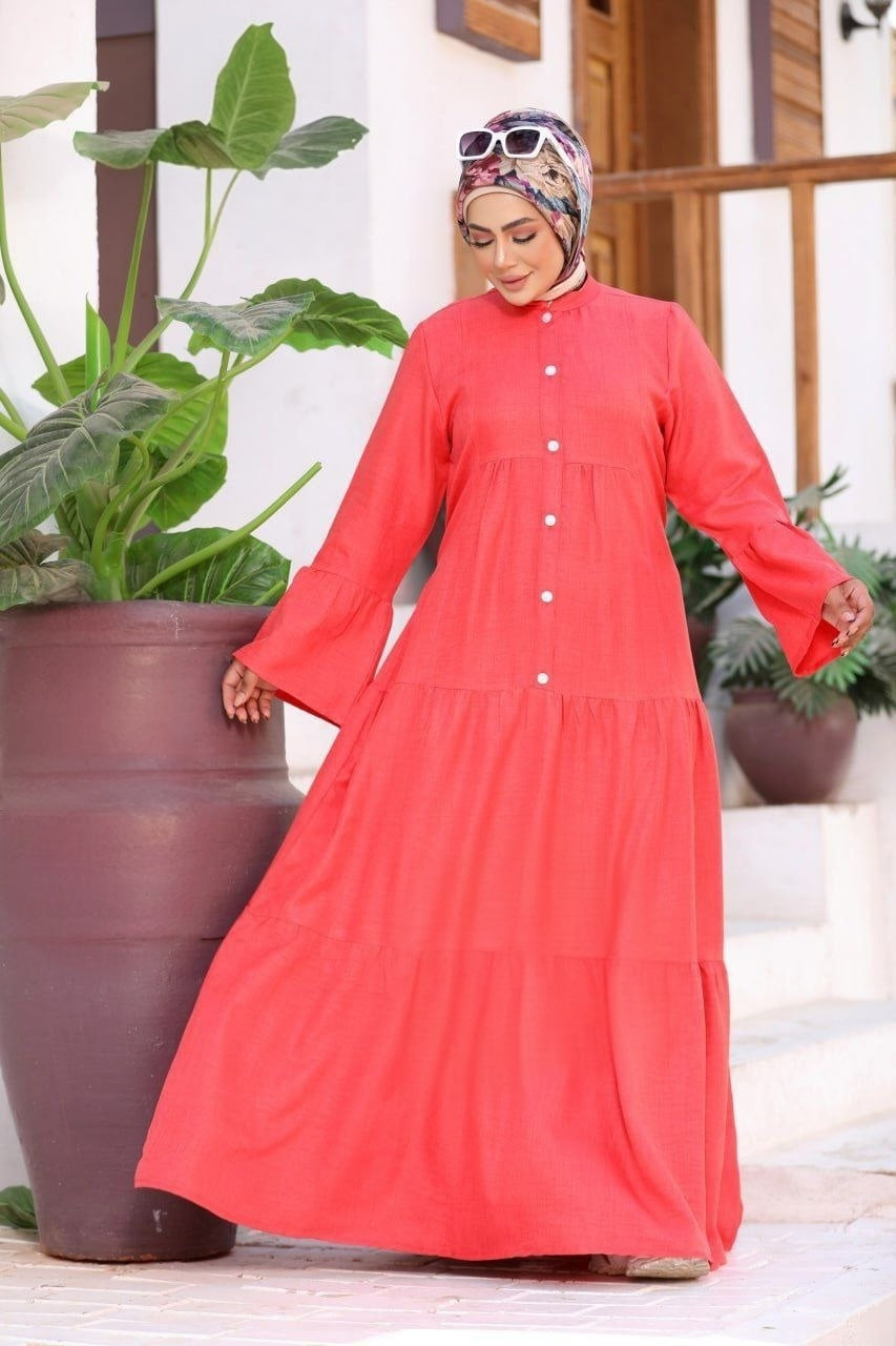 Plain Layered Dress