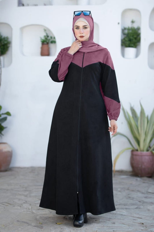 Two Colors Dress/Abaya