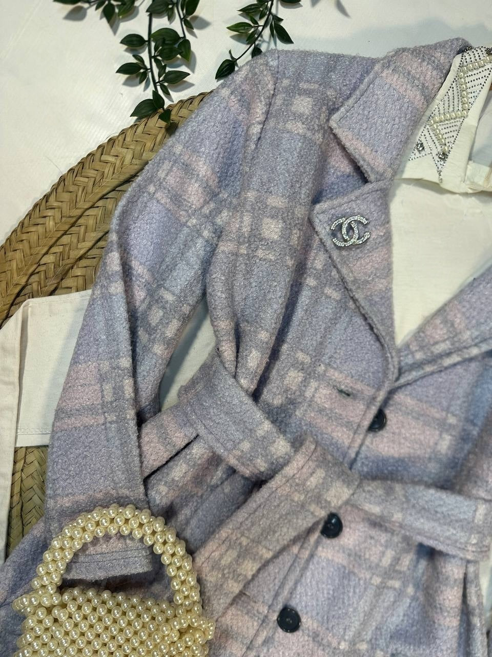 Plaid Checkered Coat