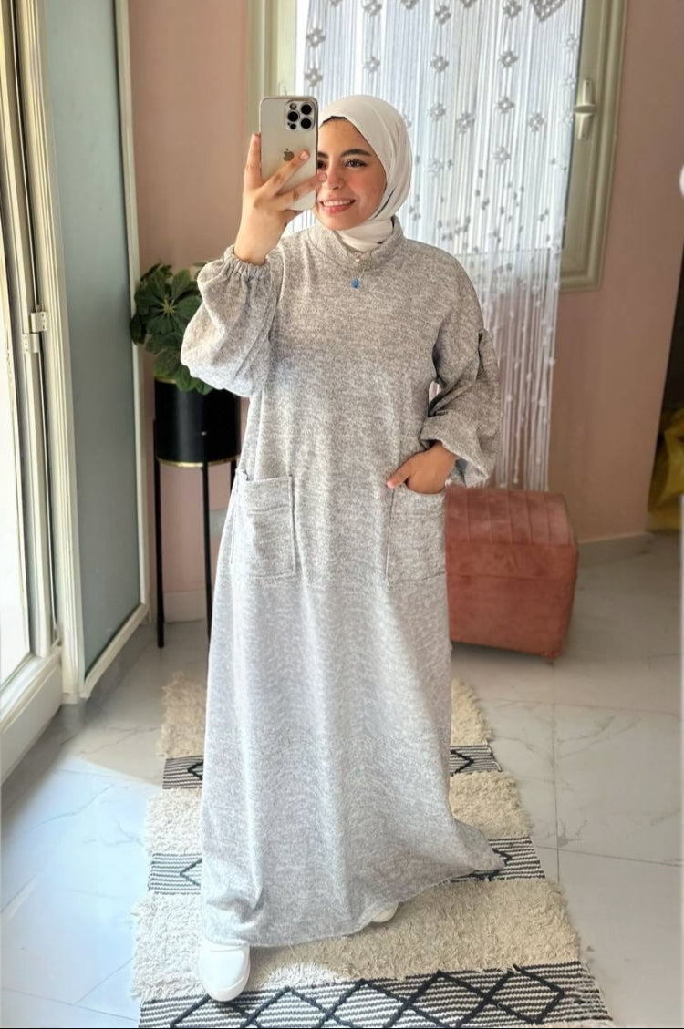 Practical Wool Dress