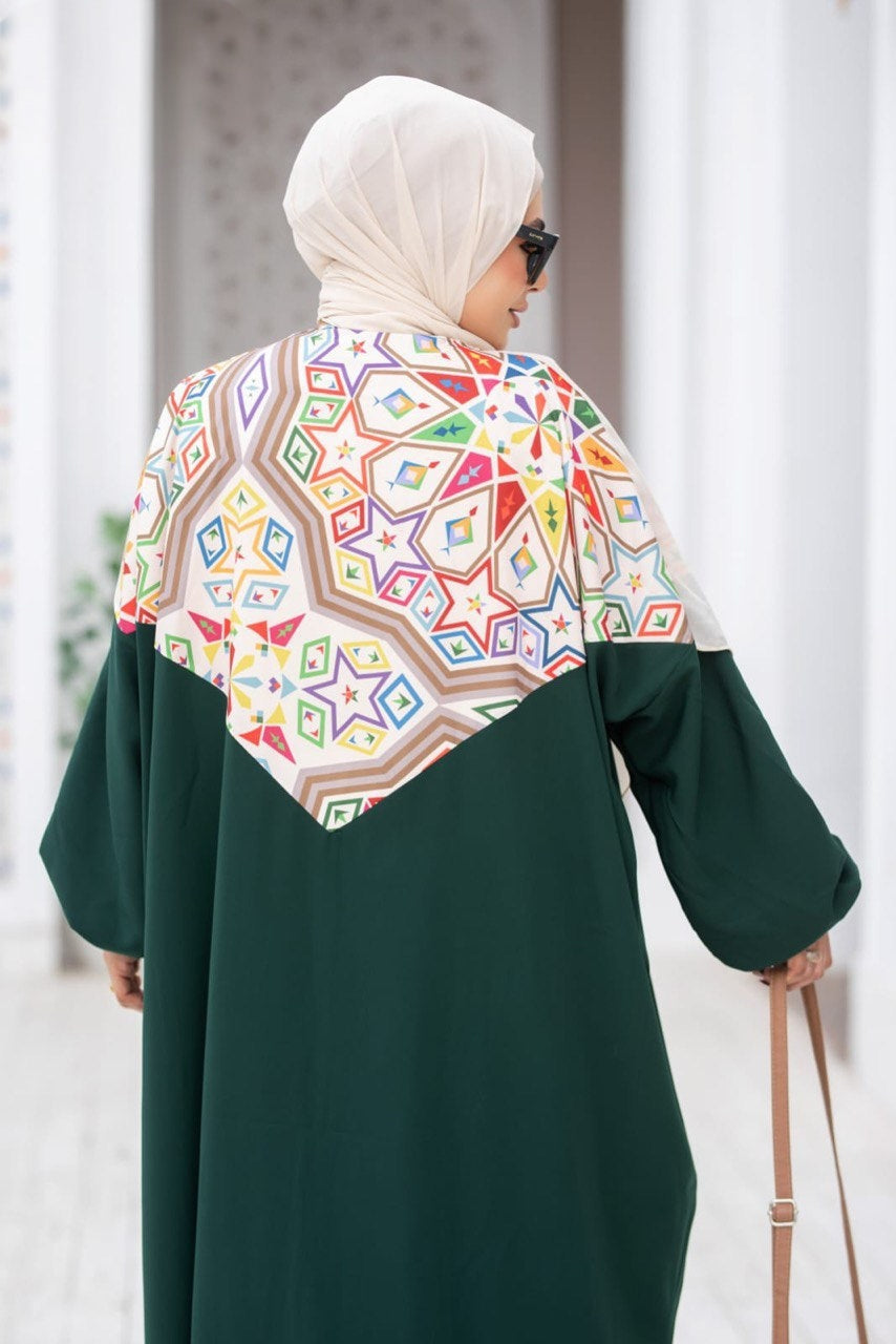 Open/Closed Abaya