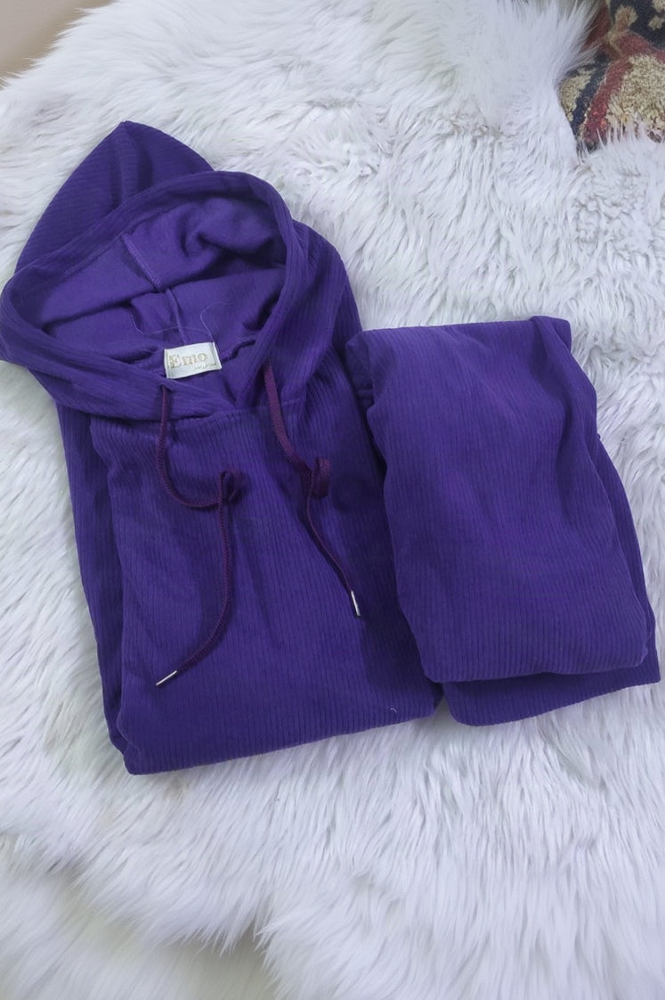 Two Pieces Suit - Purple