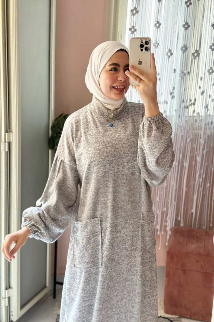 Practical Wool Dress