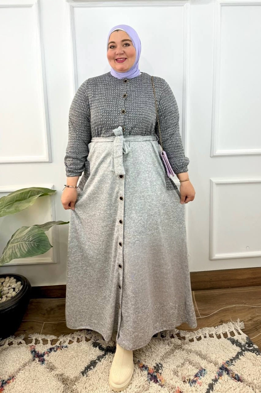 Plus Size Wool Dress