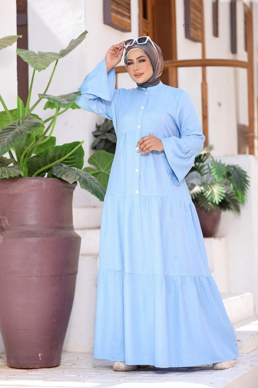 Plain Layered Dress