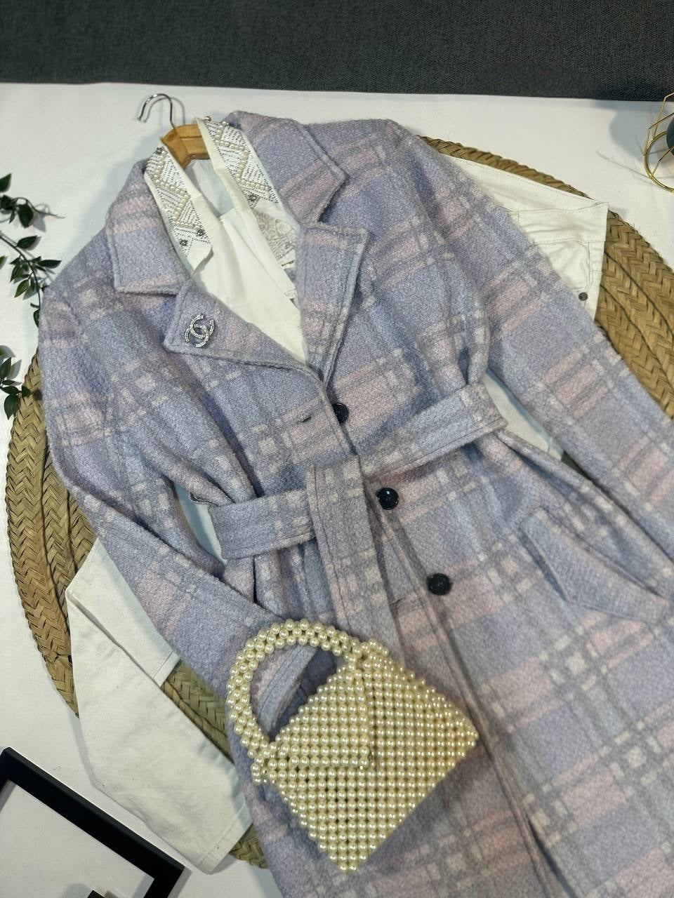 Plaid Checkered Coat
