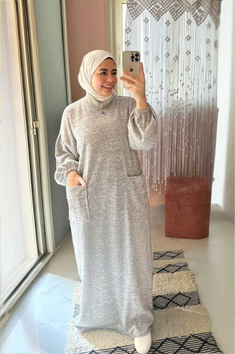 Practical Wool Dress