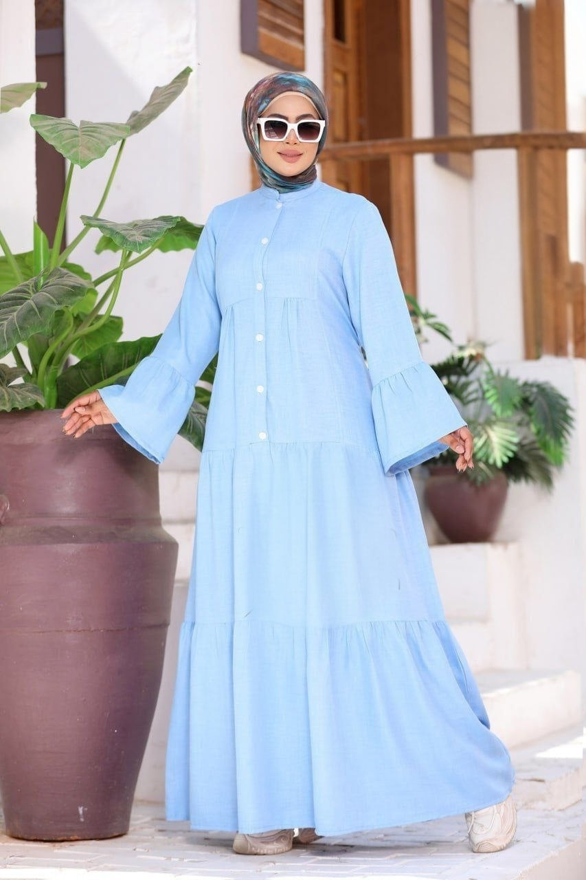 Plain Layered Dress