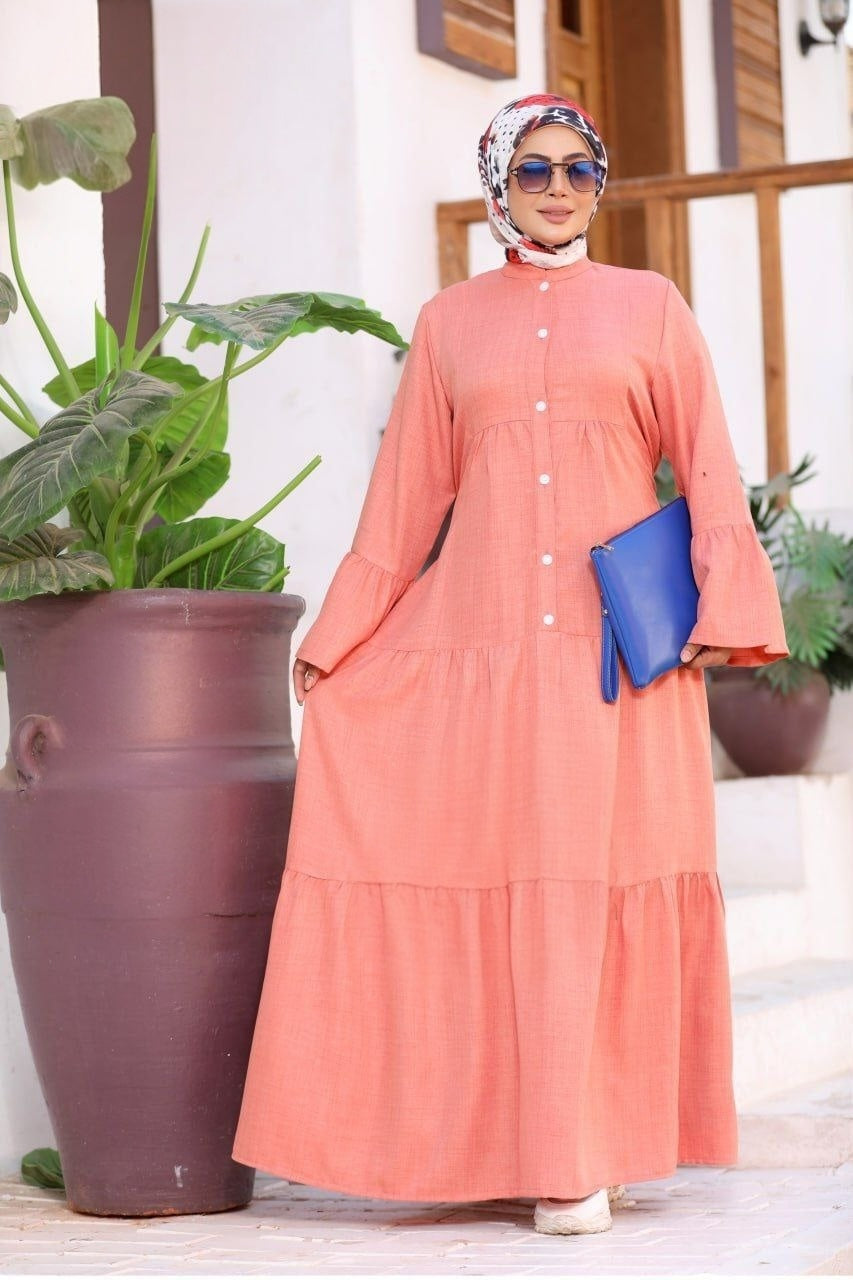 Plain Layered Dress