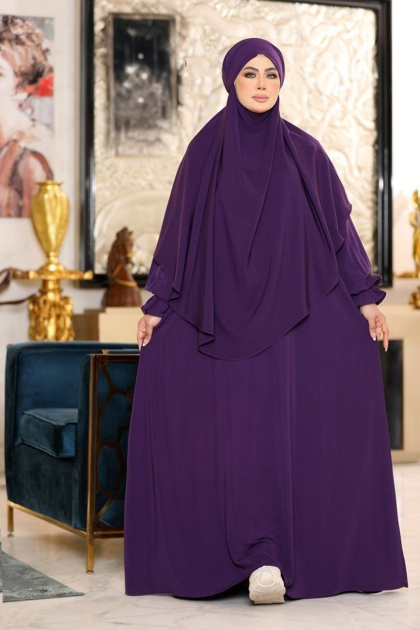 Abaya With Khimar Set