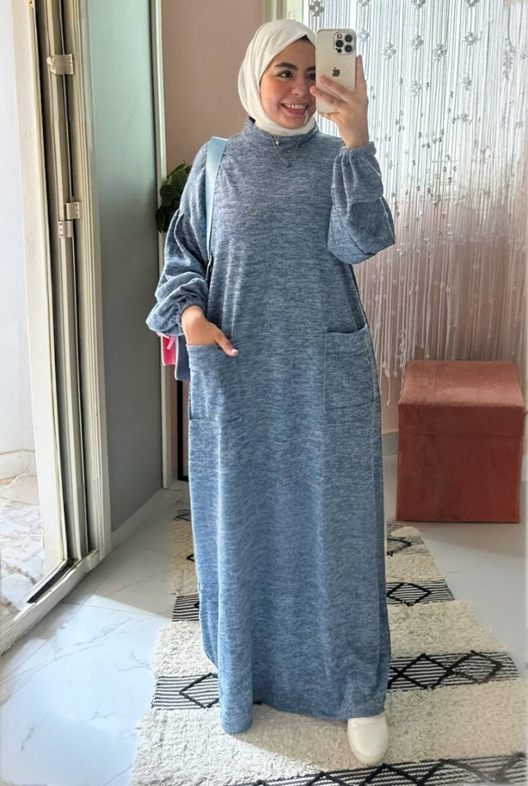 Practical Wool Dress