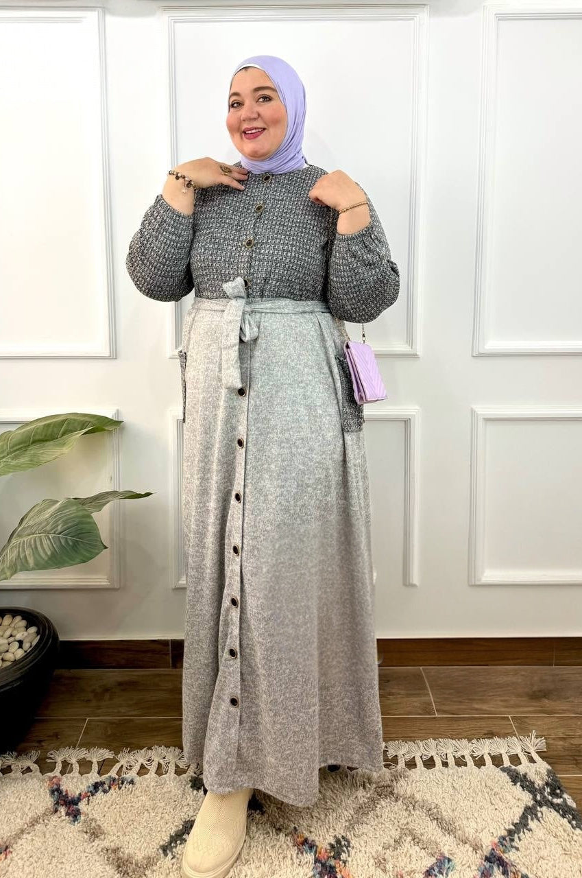 Plus Size Wool Dress