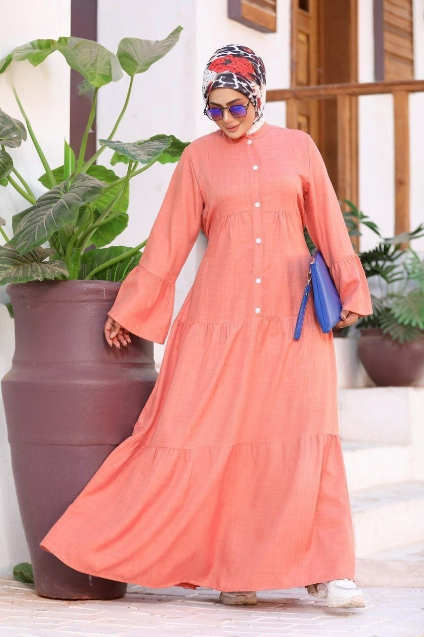 Plain Layered Dress