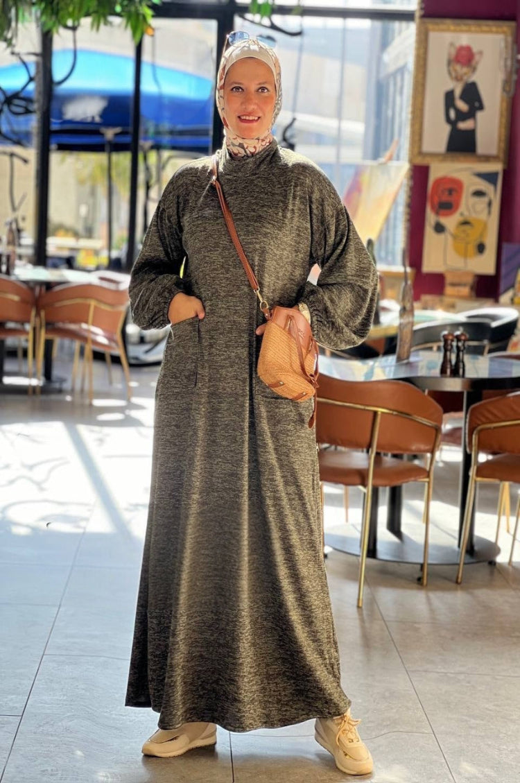 Practical Wool Dress