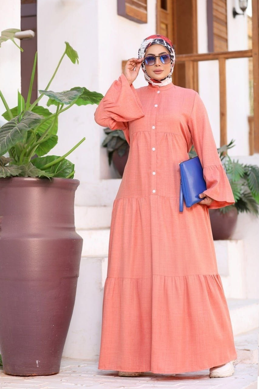 Plain Layered Dress