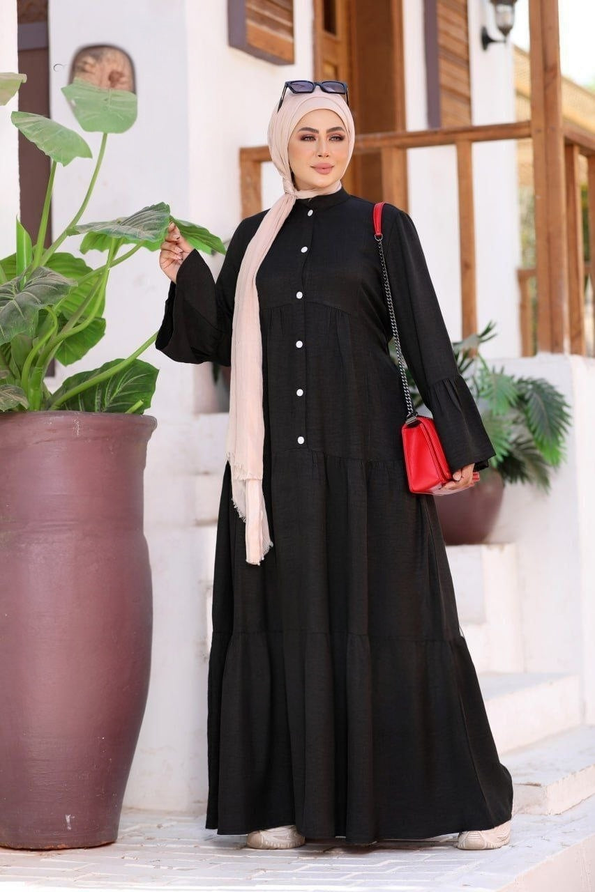 Plain Layered Dress