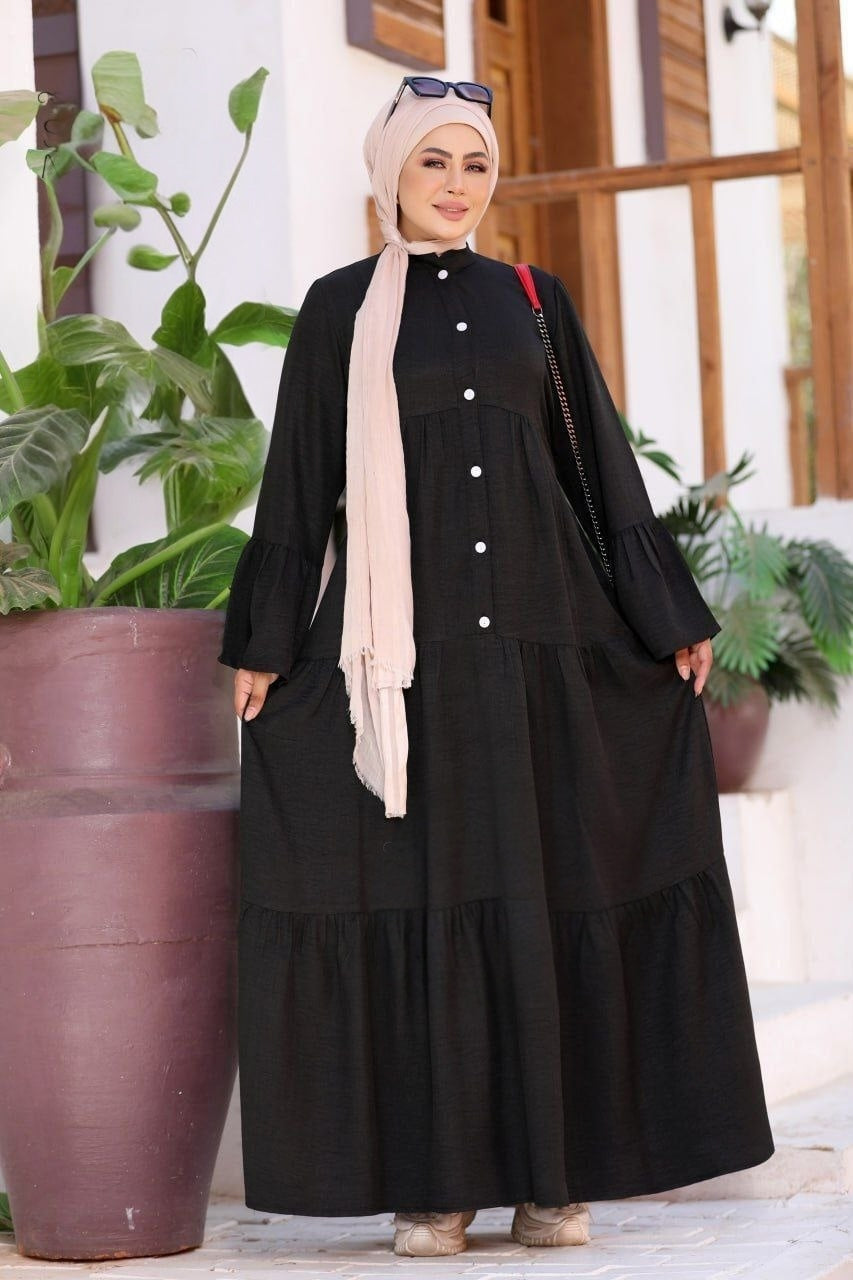 Plain Layered Dress