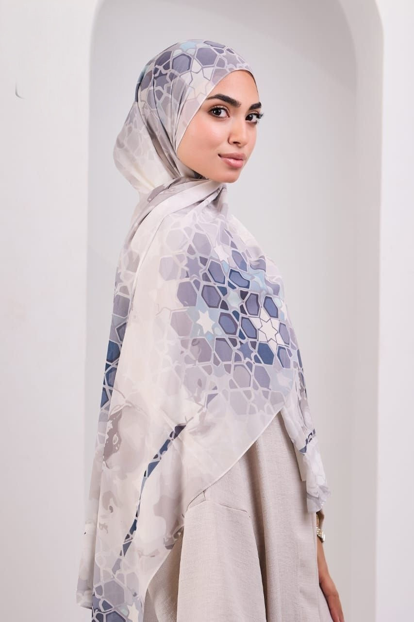 Crepe Chiffon Scarf 2