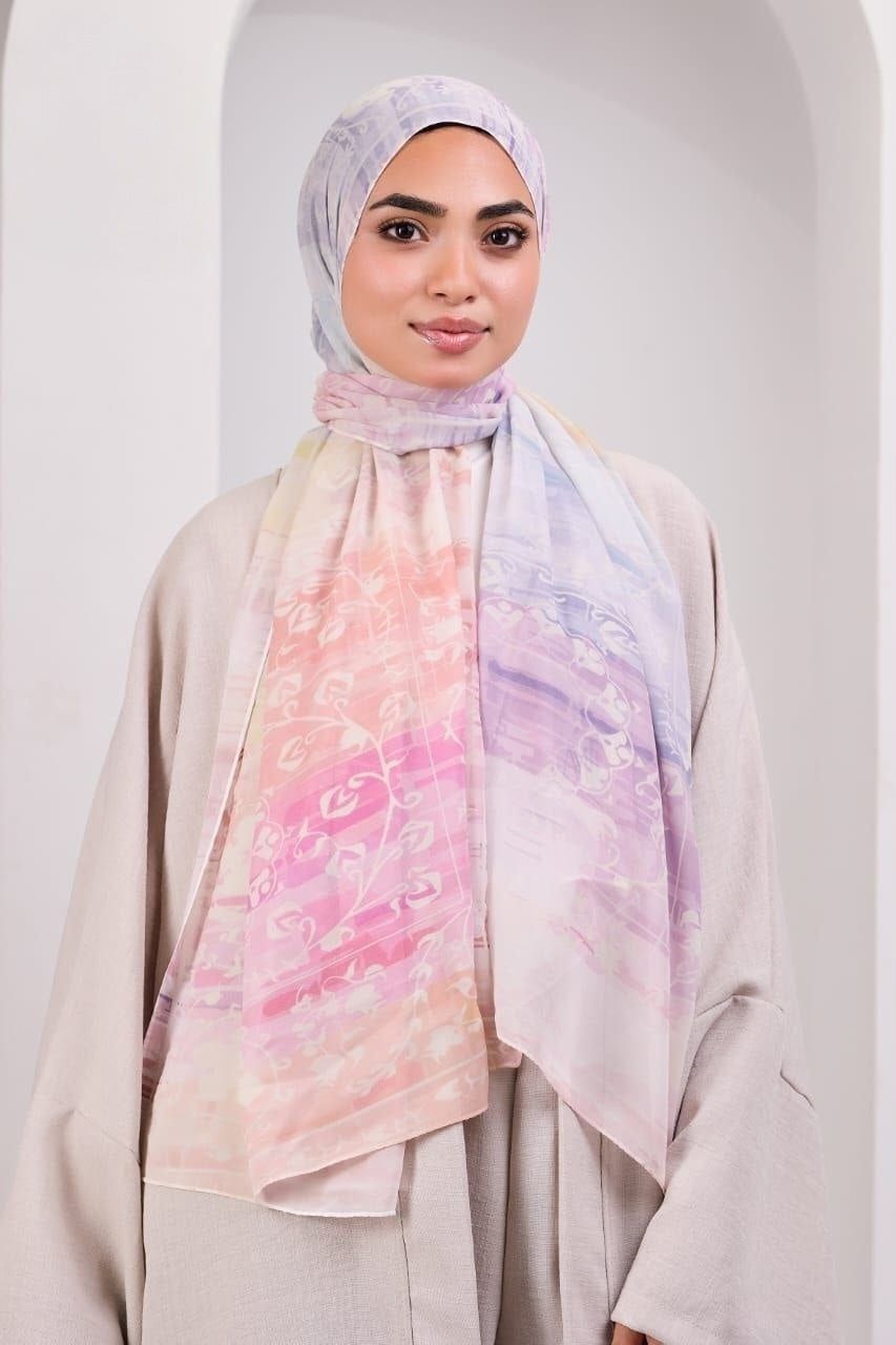 Crepe Chiffon Scarf 4